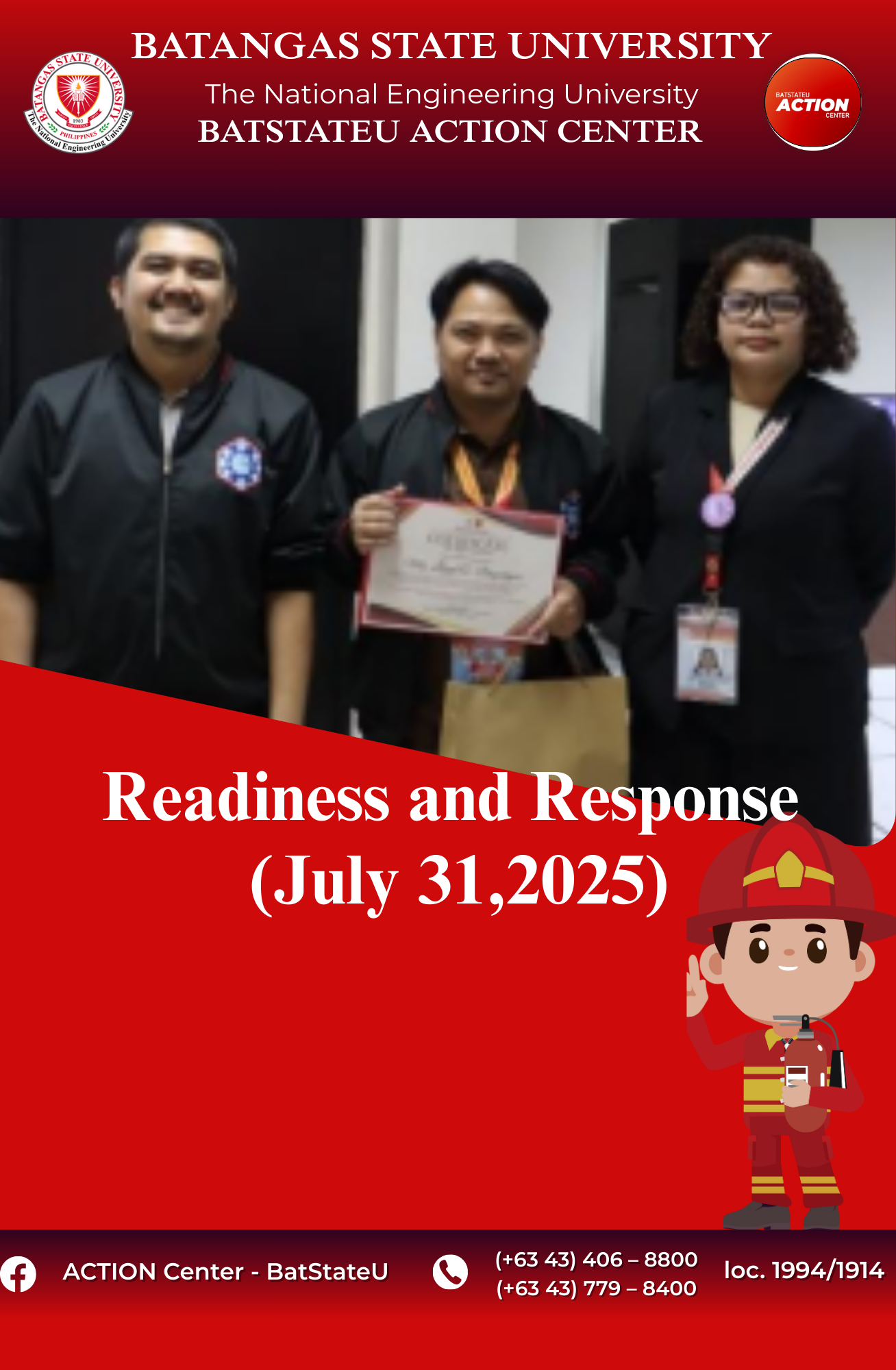 DPR – BatStateU ACTION Center