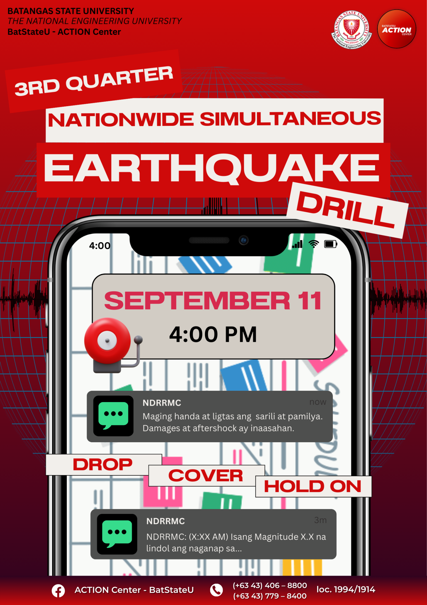 3rd Quarter National Simultaneous Earthquake Drill 2025